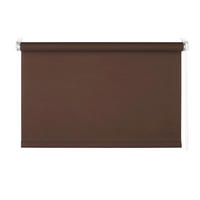 ROLLO  halbtransparent  60/160 cm    - Braun, Design, Textil (60/160cm)