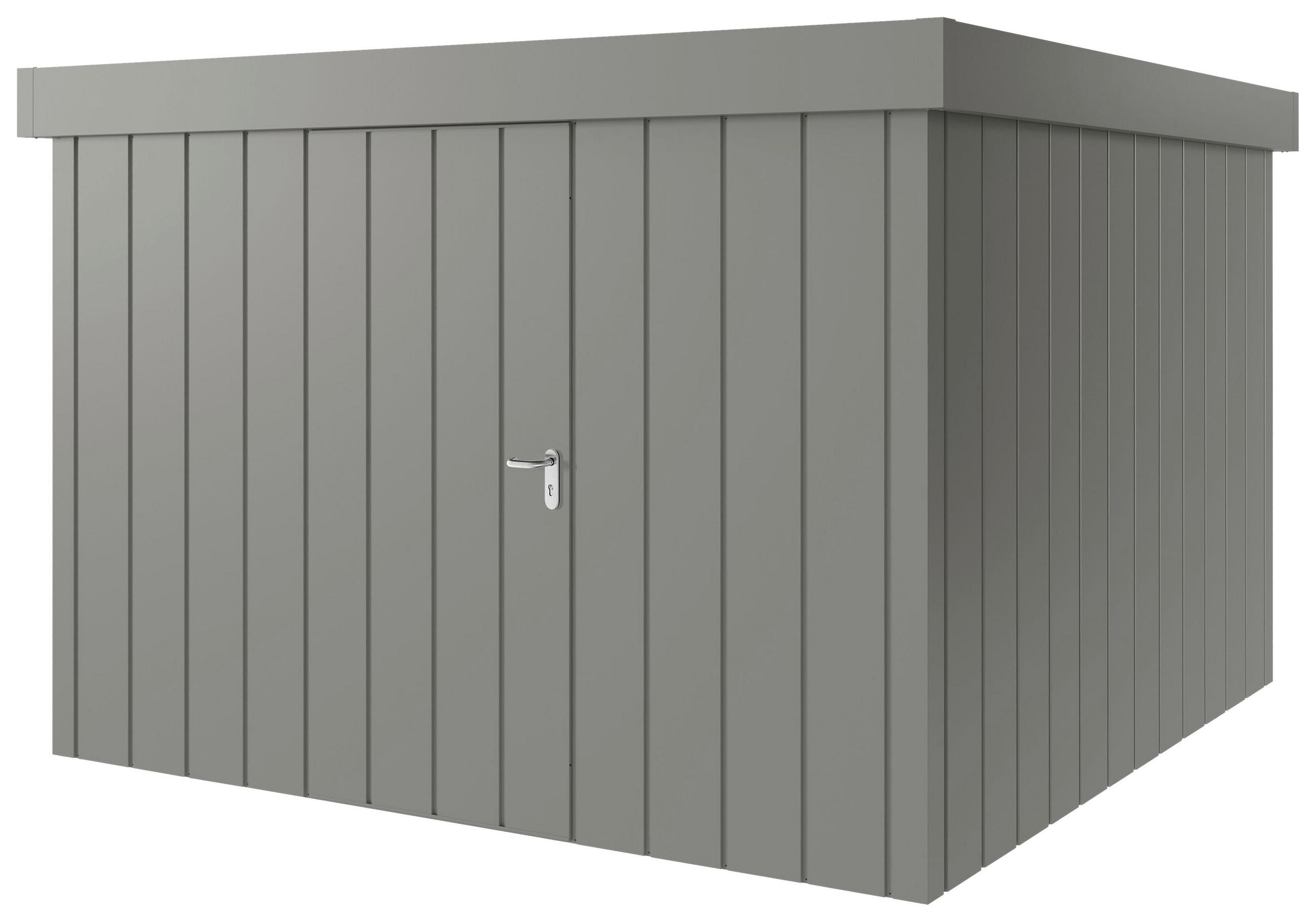 GERÄTEHAUS 325/220/323 cm  - Alufarben, Basics, Metall (325/220/323cm) - Hörmann