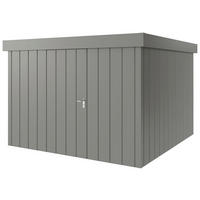 GERÄTEHAUS 325/220/323 cm  - Alufarben, Basics, Metall (325/220/323cm) - Hörmann