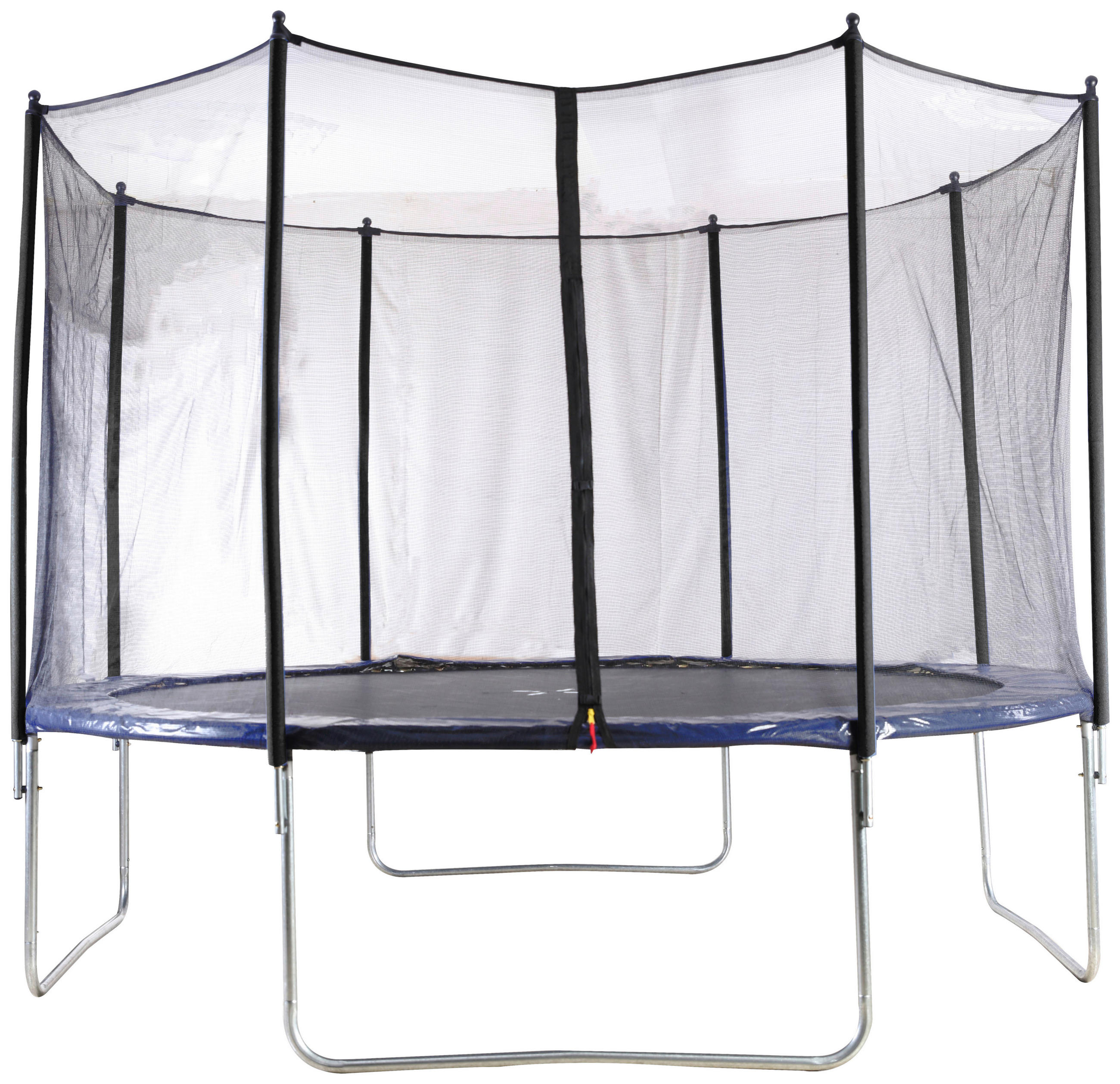 TRAMPOLIN AX001-12-4  - Blau/Schwarz, Basics, Kunststoff/Metall (366/279cm) - Atrigo