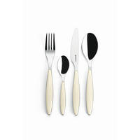 BESTECKSET Feeling 24-teilig Edelstahl  - Weiß, Basics, Kunststoff/Metall (15,8/7,5/25,5cm) - GUZZINI