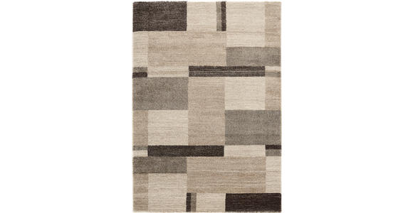 LÄUFER 80/300 cm Palazzo Bloc Braun, Beige  - Beige/Braun, Design, Textil (80/300cm) - Novel