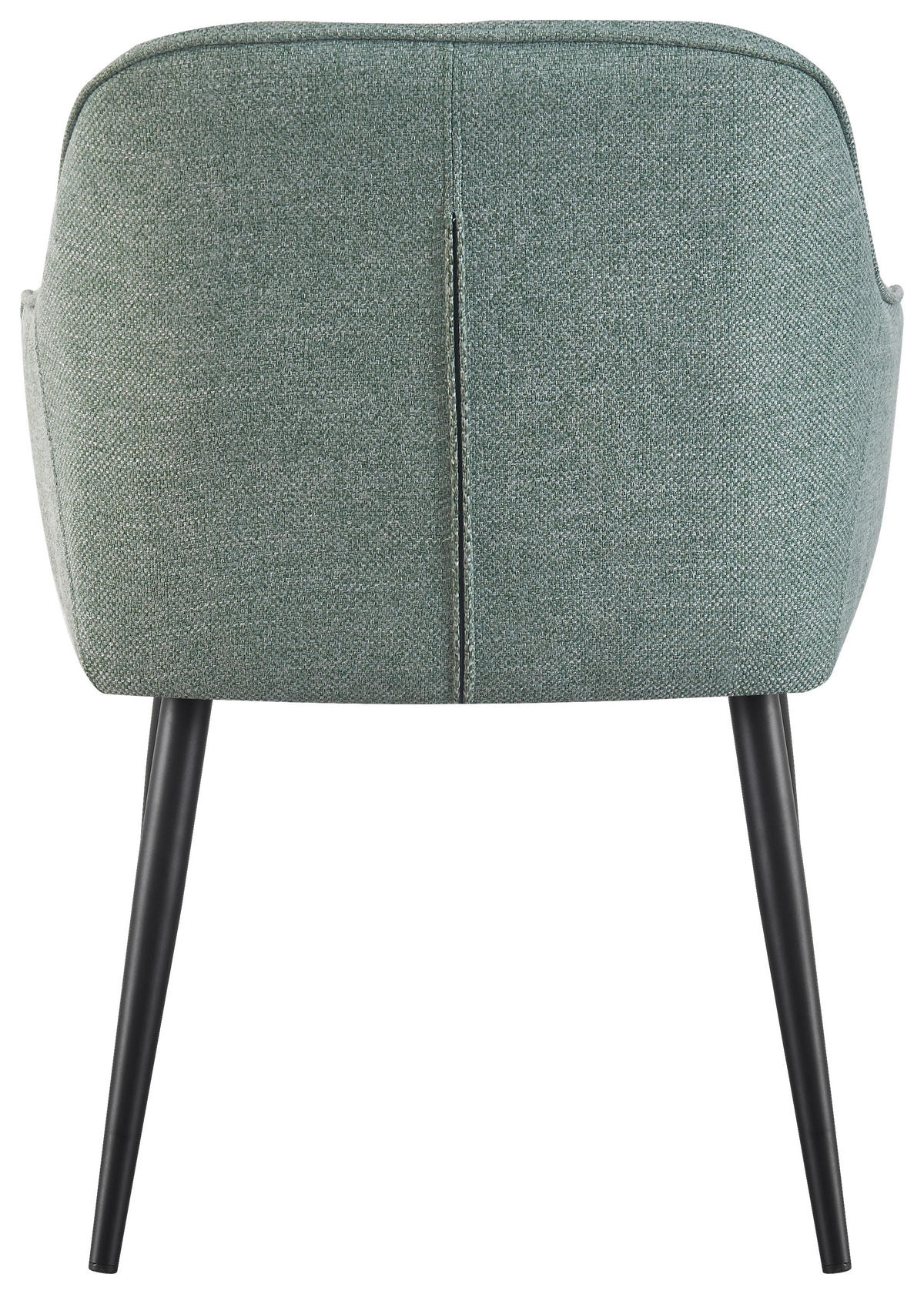 ŽIDLE S PODRUČKAMI, železo, tkaná látka, černá, světle zelená - černá/světle zelená, Design, kov/textil (56/82/61,5cm) - Novel