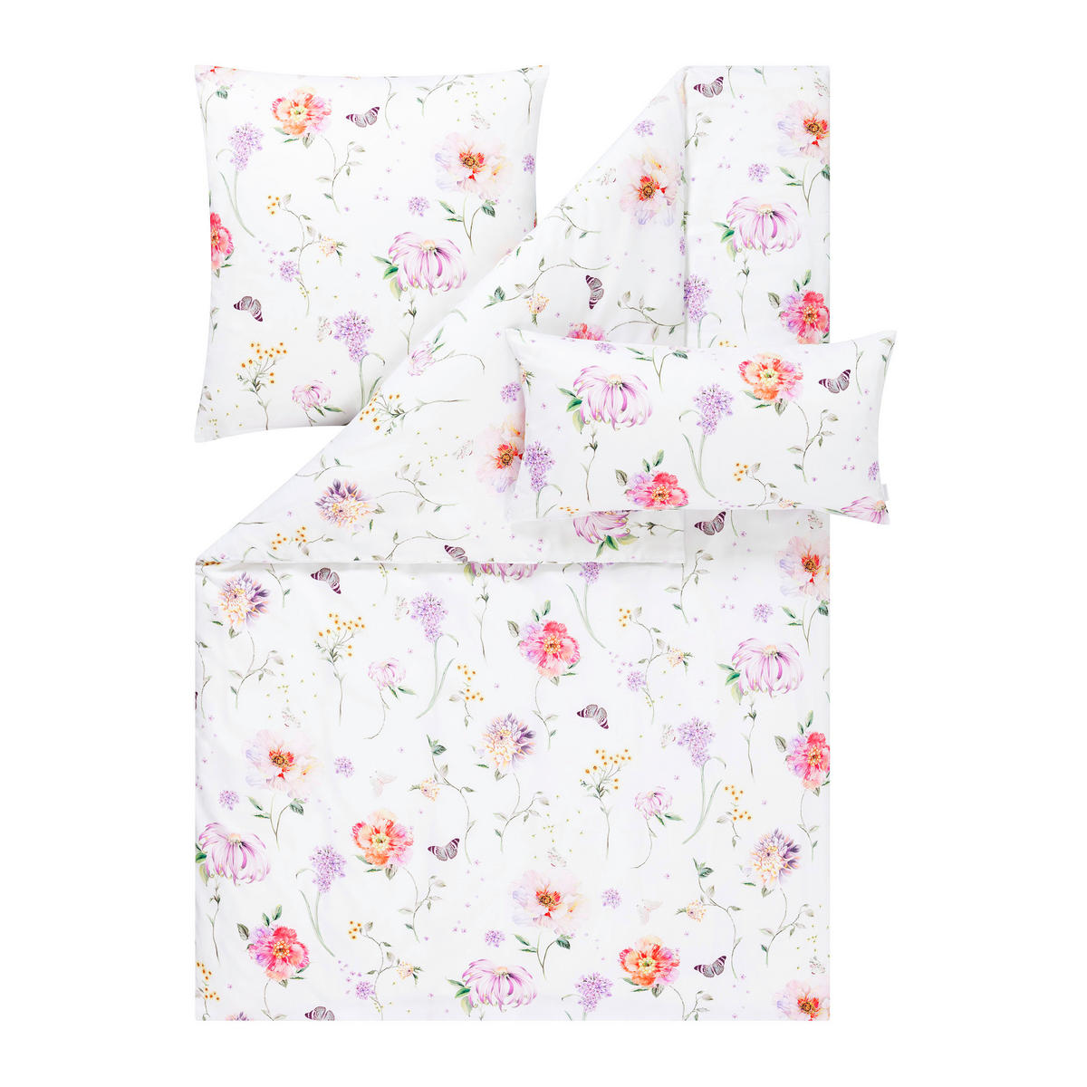 POSTELJNINA Luxury 140/200 cm saten večbarvno  - večbarvno, Konvencionalno, tekstil (140/200cm) - Estella