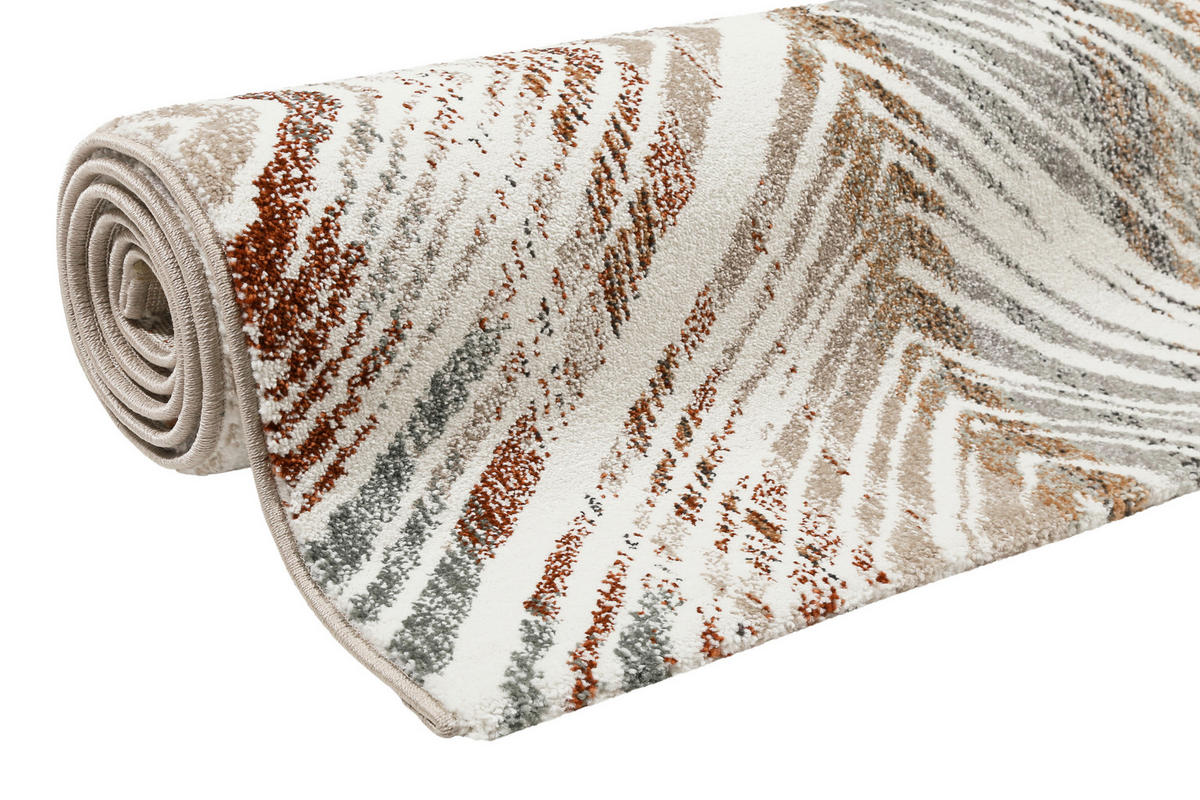 WEBTEPPICH 200/290 cm Cuba Grün, Multicolor, Rostfarben  - Rostfarben/Multicolor, Design, Textil (200/290cm) - Esprit