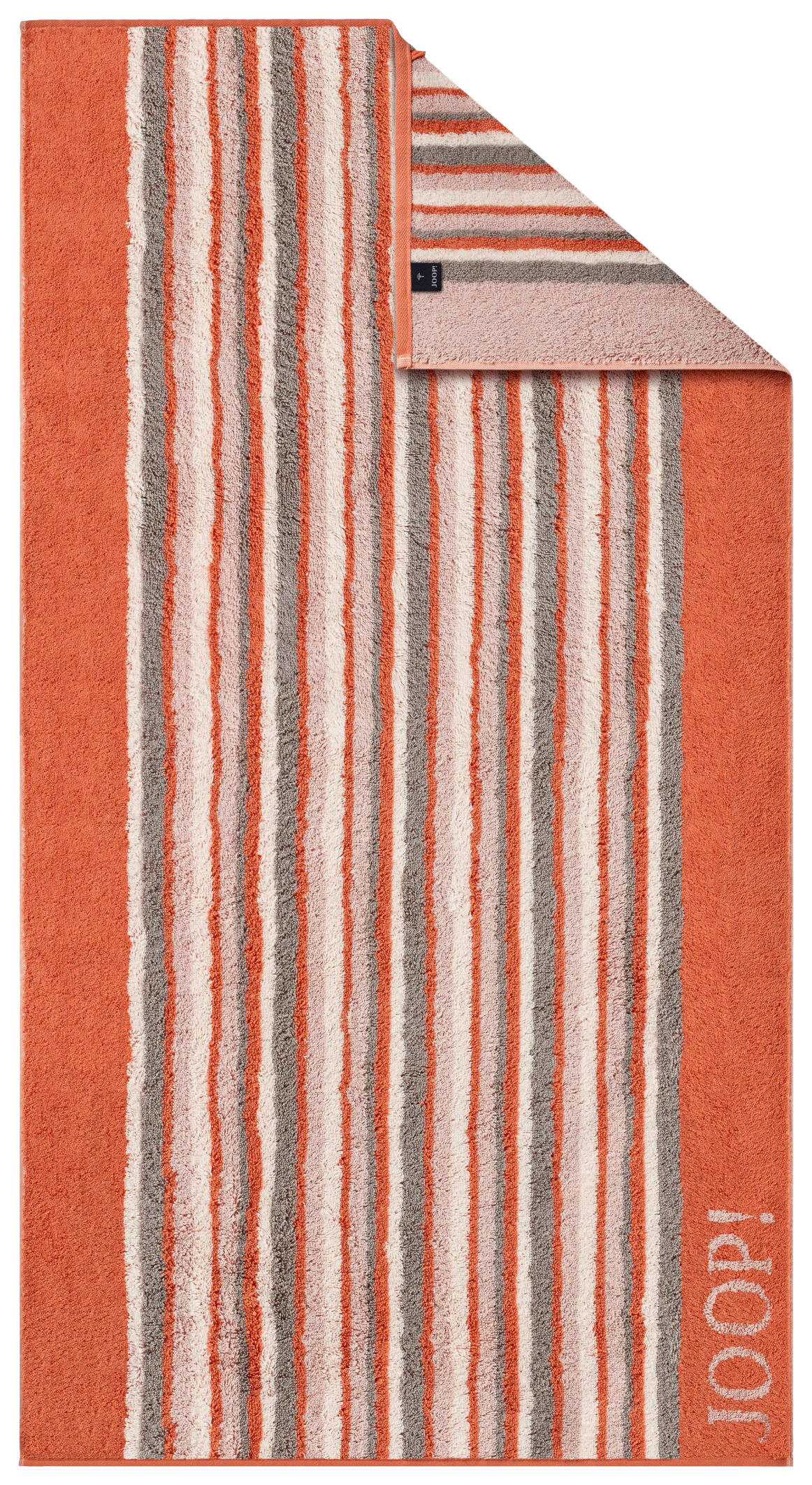 DUSCHTUCH Move 80/150 cm  - Orange, Basics, Textil (80/150cm) - Joop!