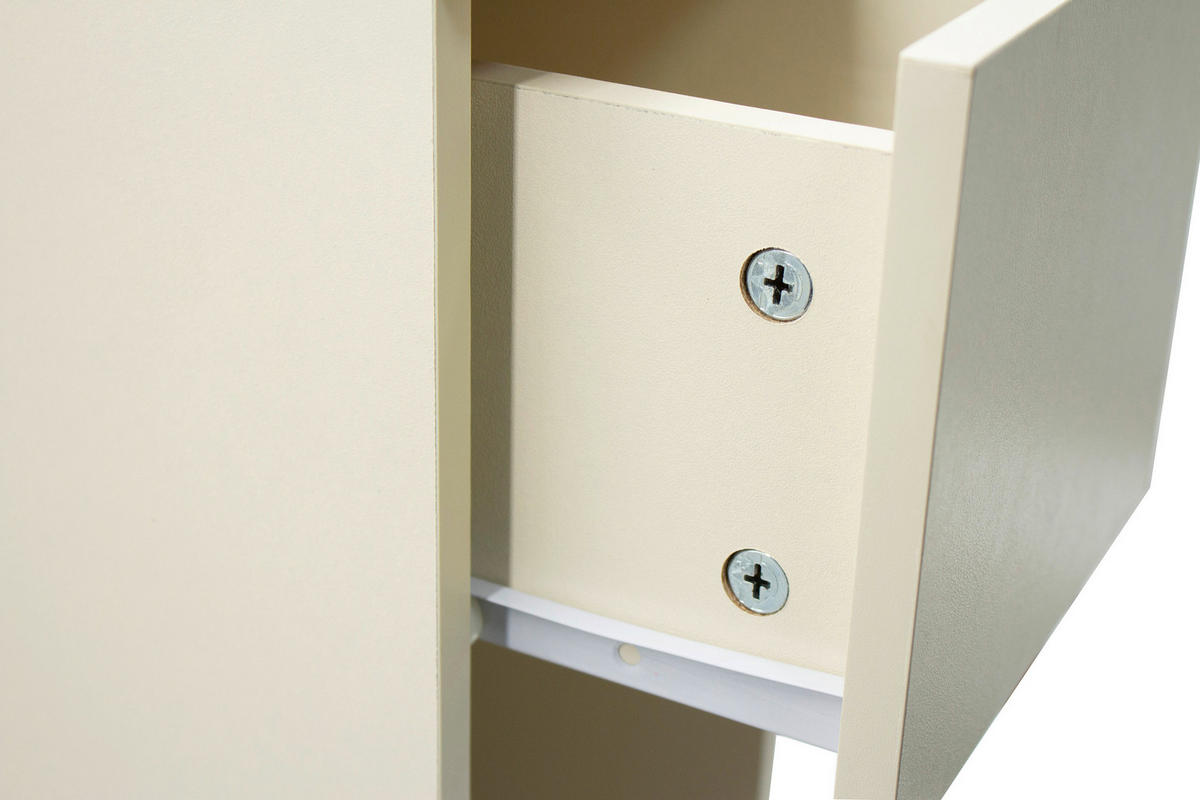 NACHTSCHRANK 19,6/60/33 cm, Kaschmir, Eiche Artisan,  - Kaschmir/Eiche Artisan, Basics, Holzwerkstoff (19,6/60/33cm) - Boxxx