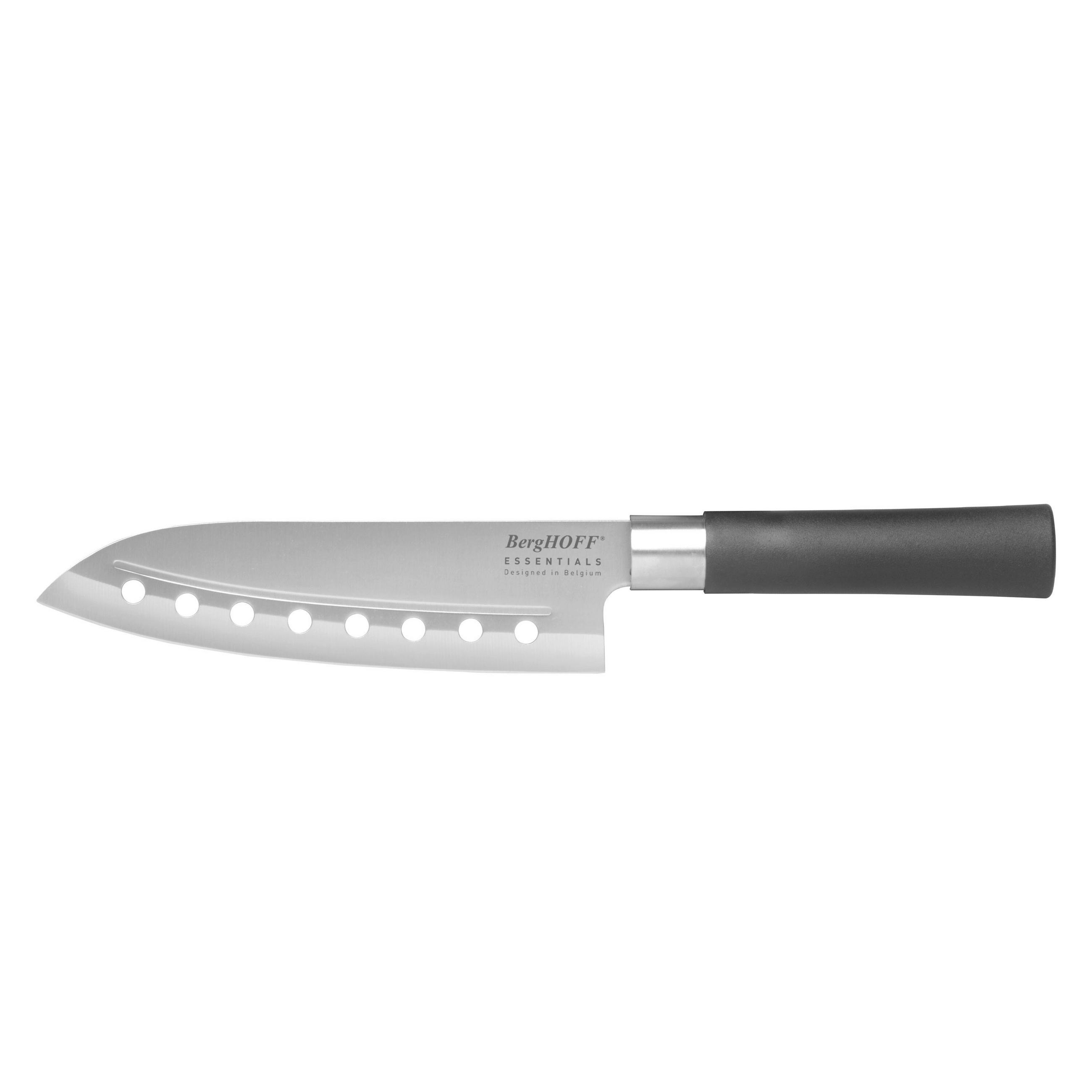 NOŽ SANTOKU   30/4,5/2 cm           nerjaveče jeklo - črna, Basics, kovina/umetna masa (30/4,5/2cm) - BergHOFF