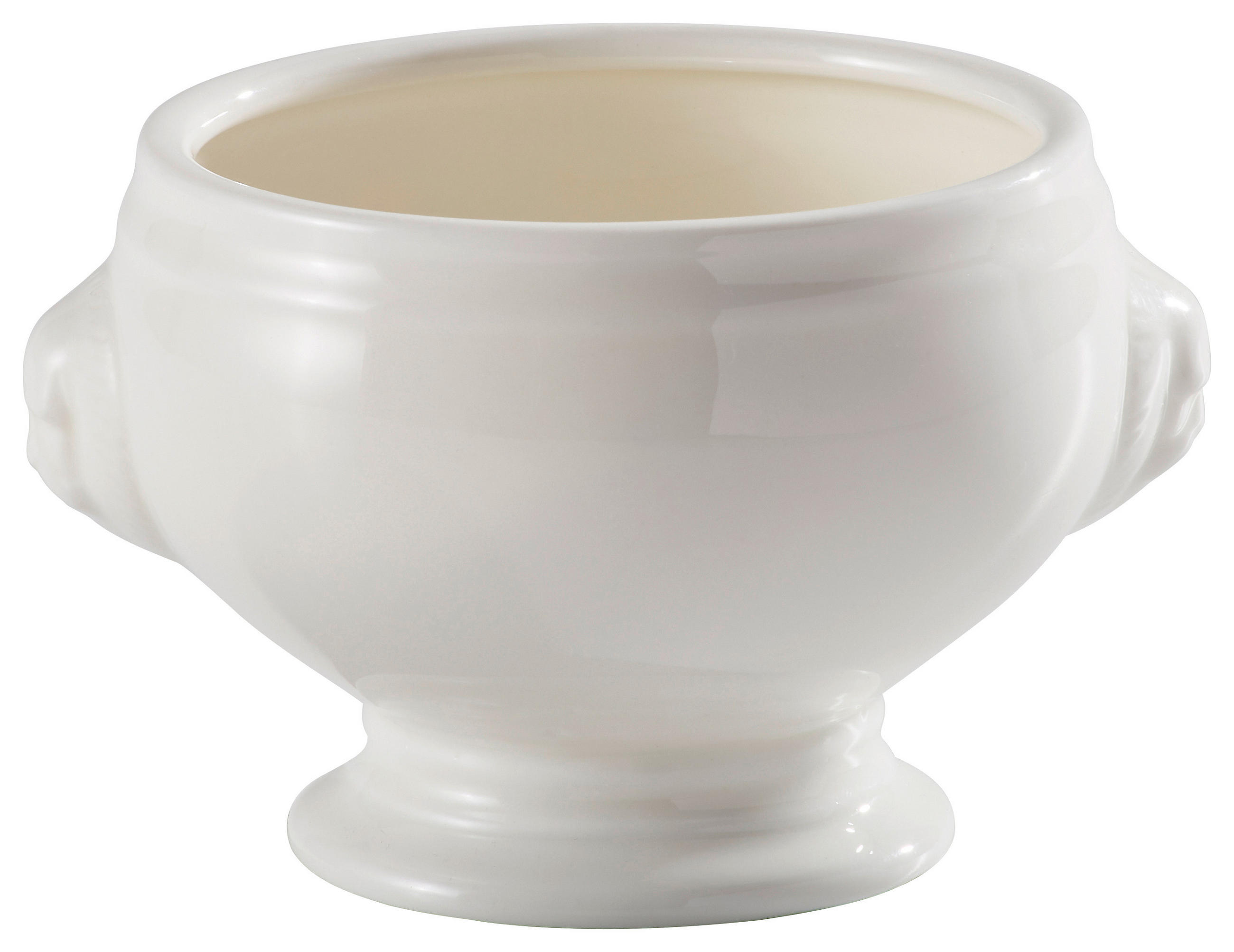 LEVESES TÁLKA 13,5 cm  - fehér, Basics, kerámia (13,5cm) - Novel