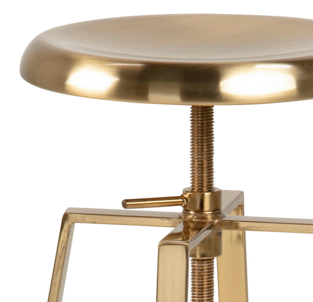BARPALL i guldfärgad  - mässingsfärgad/guldfärgad, Design, metall (41/87/41cm) - MID.YOU