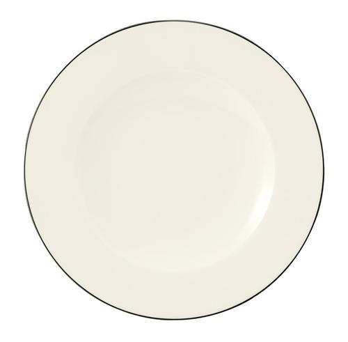SPEISETELLER Schwarz, Weiß 27,5 cm Zoe fine Diamond Classic Black  - Schwarz/Weiß, Basics, Keramik (27,5cm) - Seltmann Weiden