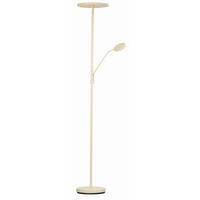 LED-STEHLEUCHTE  30/182/50 cm   - Sandfarben, KONVENTIONELL, Metall (30/182/50cm) - Fischer & Honsel