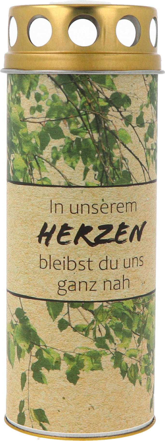 GRABLICHT - Grün, Basics, Naturmaterialien/Papier (6,0/6,0/17,0cm)