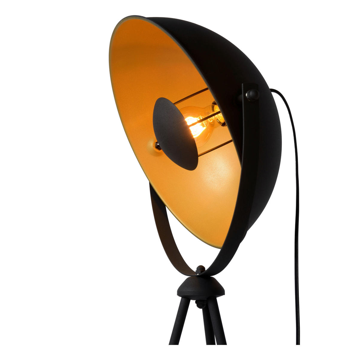 STEHLEUCHTE ALVARO 66.5/34.5/148 cm   - LIFESTYLE, Metall (66.5/34.5/148cm) - Lucide