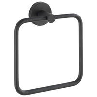HANDTUCHHALTER Schwarz  - Schwarz, Basics, Metall (16/18/5,5cm) - Wenko