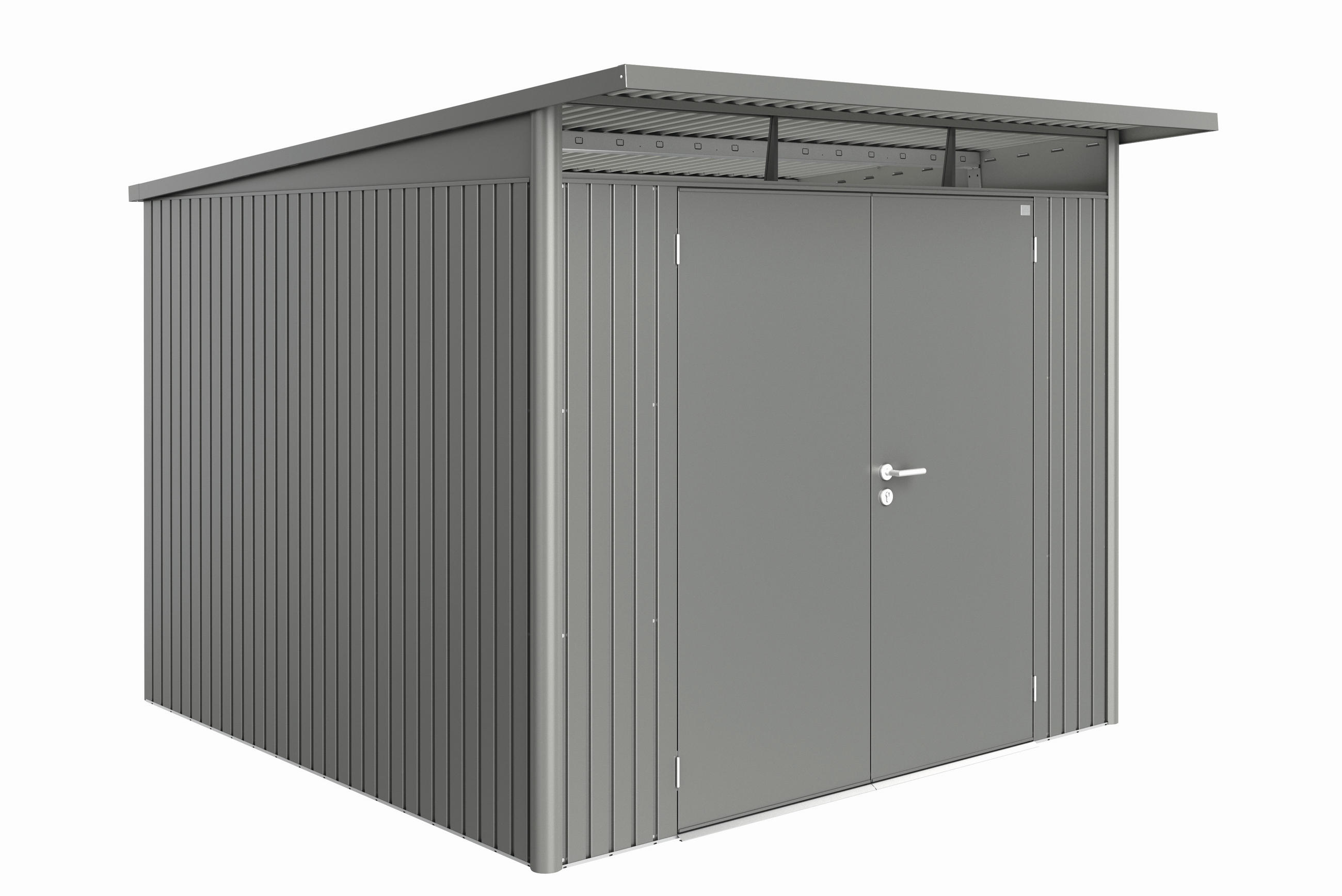 GERÄTESCHRANK 260/217/300 cm  - Anthrazit, Design, Metall (260/217/300cm) - Biohort