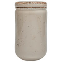 VORRATSDOSE 1,0 l  - Taupe, Lifestyle, Keramik (11,5/18,5cm) - Landscape