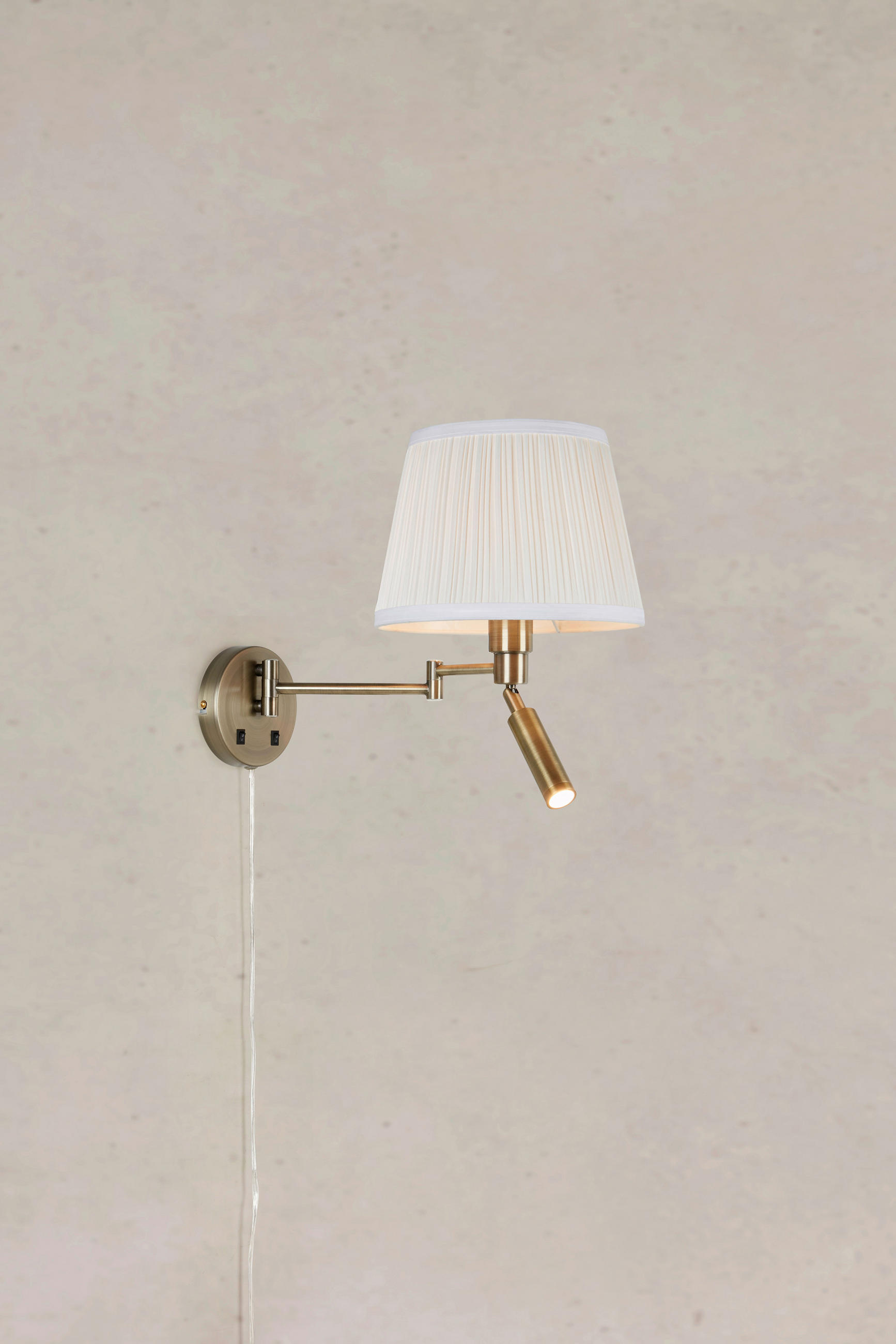 WANDLEUCHTE - Messingfarben, Design, Metall (25/32/42,5cm) - Markslöjd