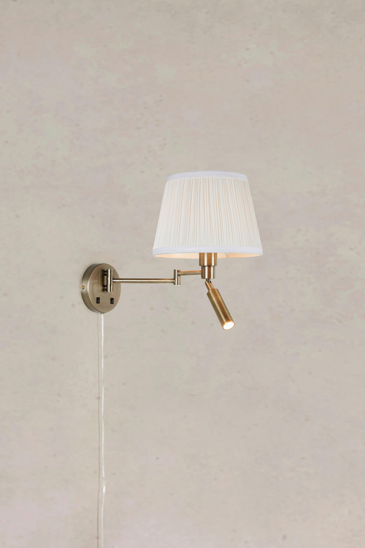 WANDLEUCHTE - Messingfarben, Design, Metall (25/32/42,5cm) - Markslöjd