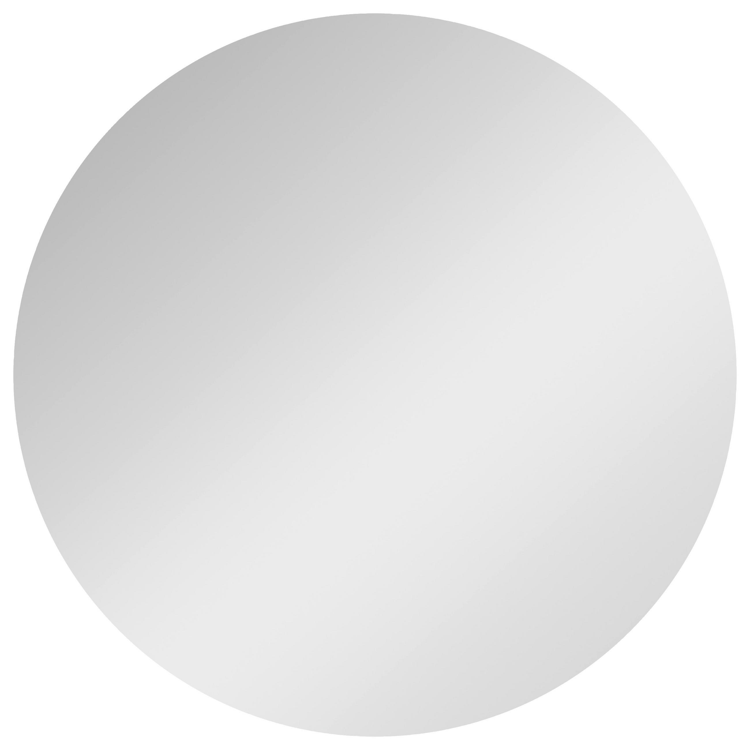 Dieter Knoll Wandspiegel Klar 80x80x2 cm