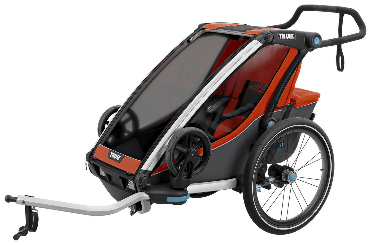 MOSKITONETZ Urban Glide 3 Double  - Schwarz, Basics, Textil (26,1/10/25,1cm) - Thule