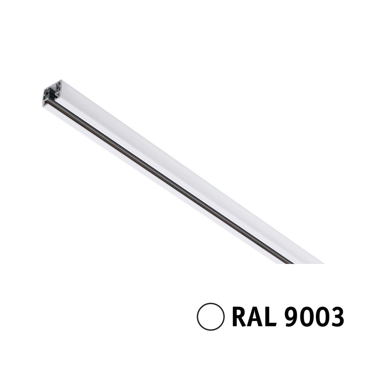 SCHIENENSYSTEM - Weiß, Basics, Metall (150cm) - Paulmann