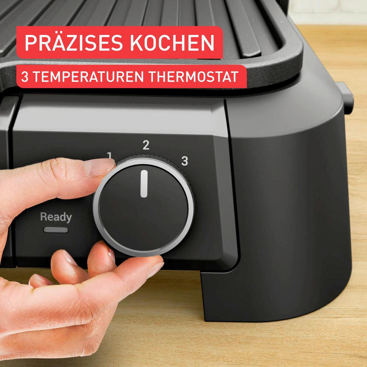 KONTAKTGRILL  - Schwarz, Basics, Kunststoff/Metall - Tefal