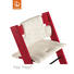 HOCHSTUHLEINLAGE - Rot/Grau, Basics, Textil (28/21/7cm) - Stokke HOCHSTUHLEINLAGE - Rot/Grau, Basics, Textil (28/21/7cm) - Stokke