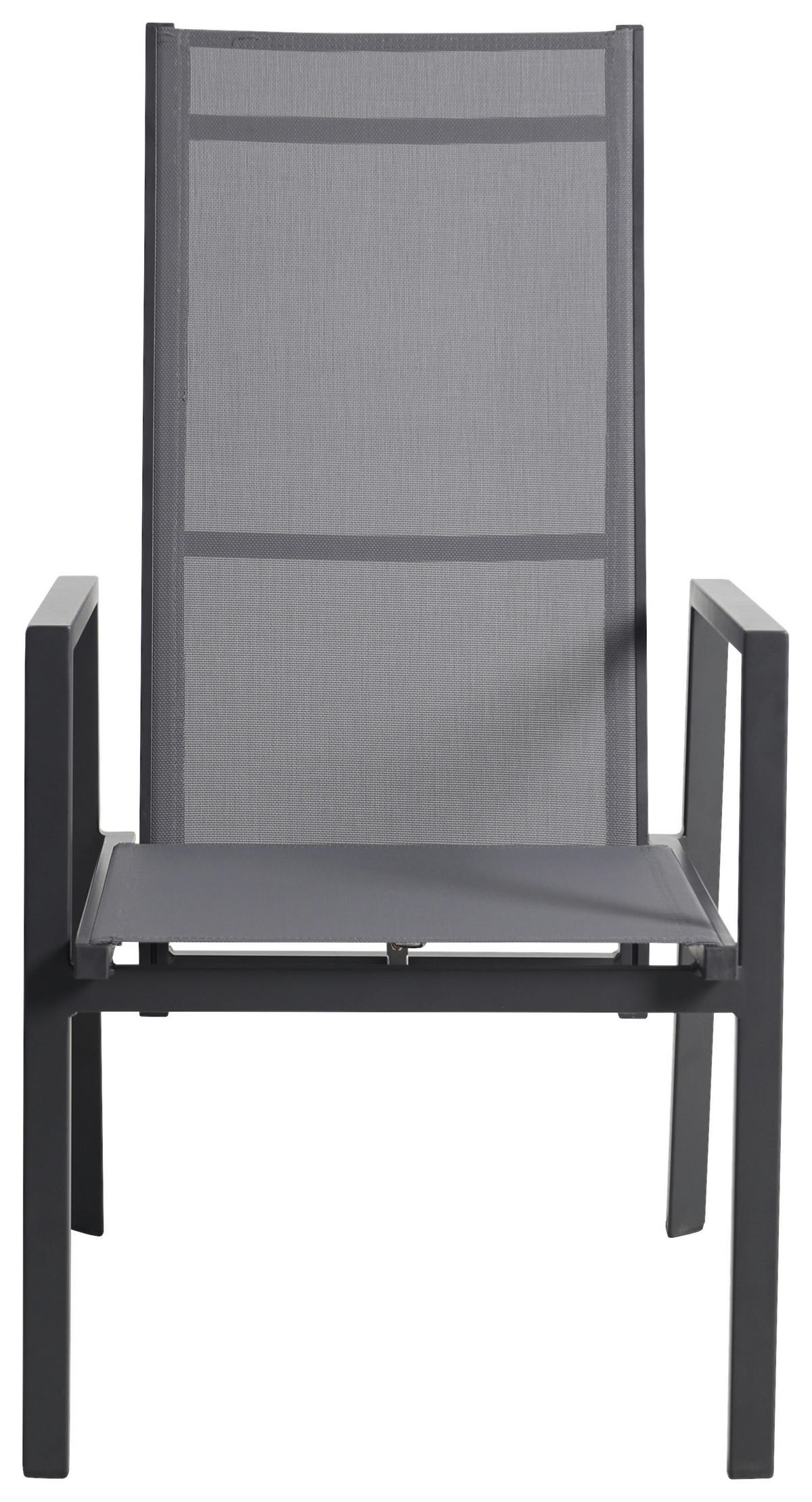 GARTENSESSEL Aluminium Grau  - Grau, Design, Textil/Metall (56,5/105/69,5cm) - Ambia Garden