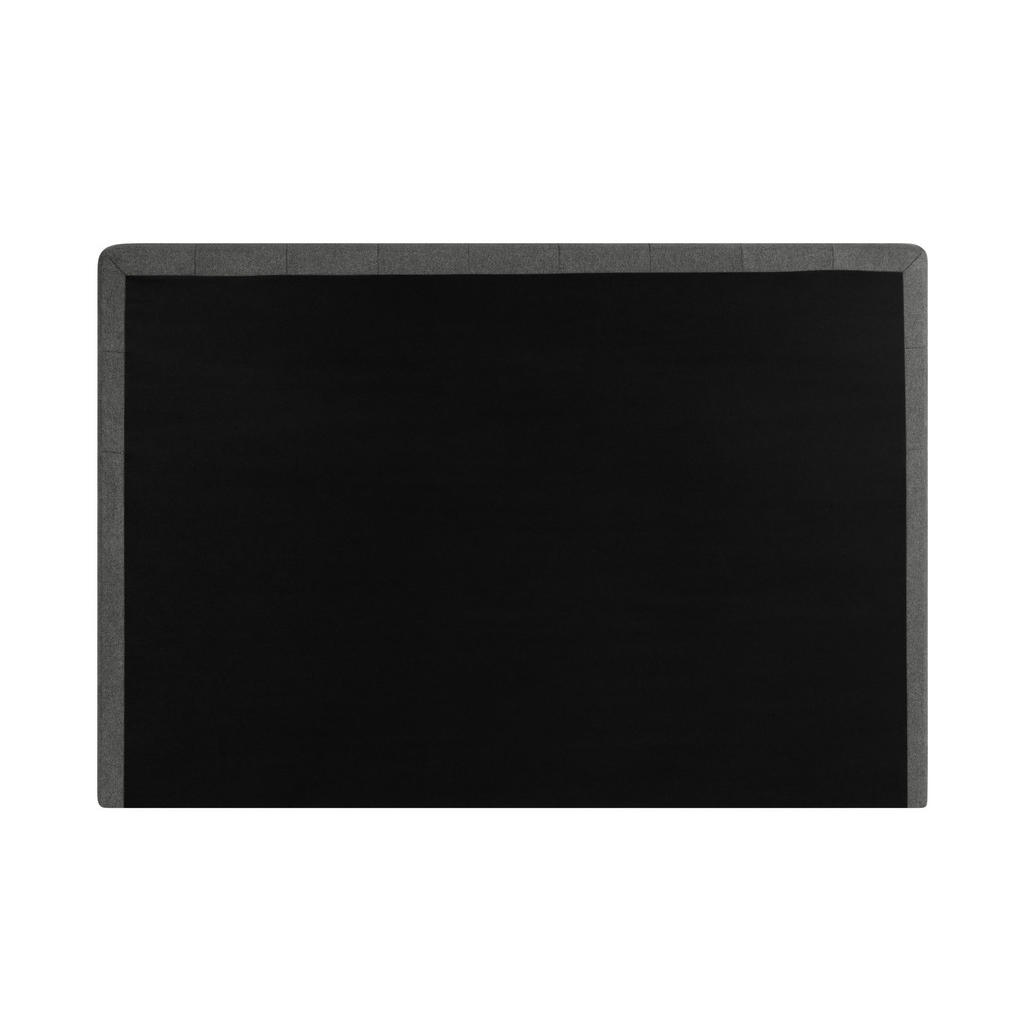 Thumbnail - Welnova Boxspringbett, Anthrazit, Textil, H3 + H4, 7-Zonen, Höhe ca. 21 cm, 140x200 cm, Topper durchgehend, Matratze gep...