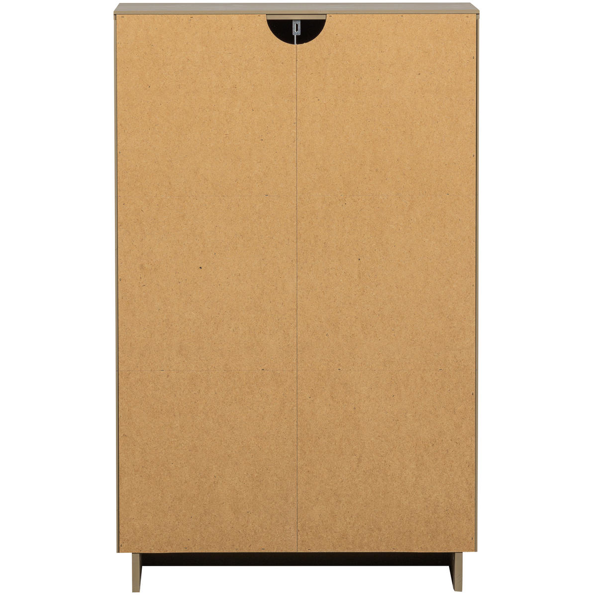 HIGHBOARD Teo  in 72/116/35 cm  - Schlammfarben, Design, Holz (72/116/35cm) - Livetastic