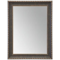 WANDSPIEGEL 64/49/2 cm    in rechteckig  - Dunkelbraun/Silberfarben, Design, Glas/Holzwerkstoff (64/49/2cm) - Carryhome