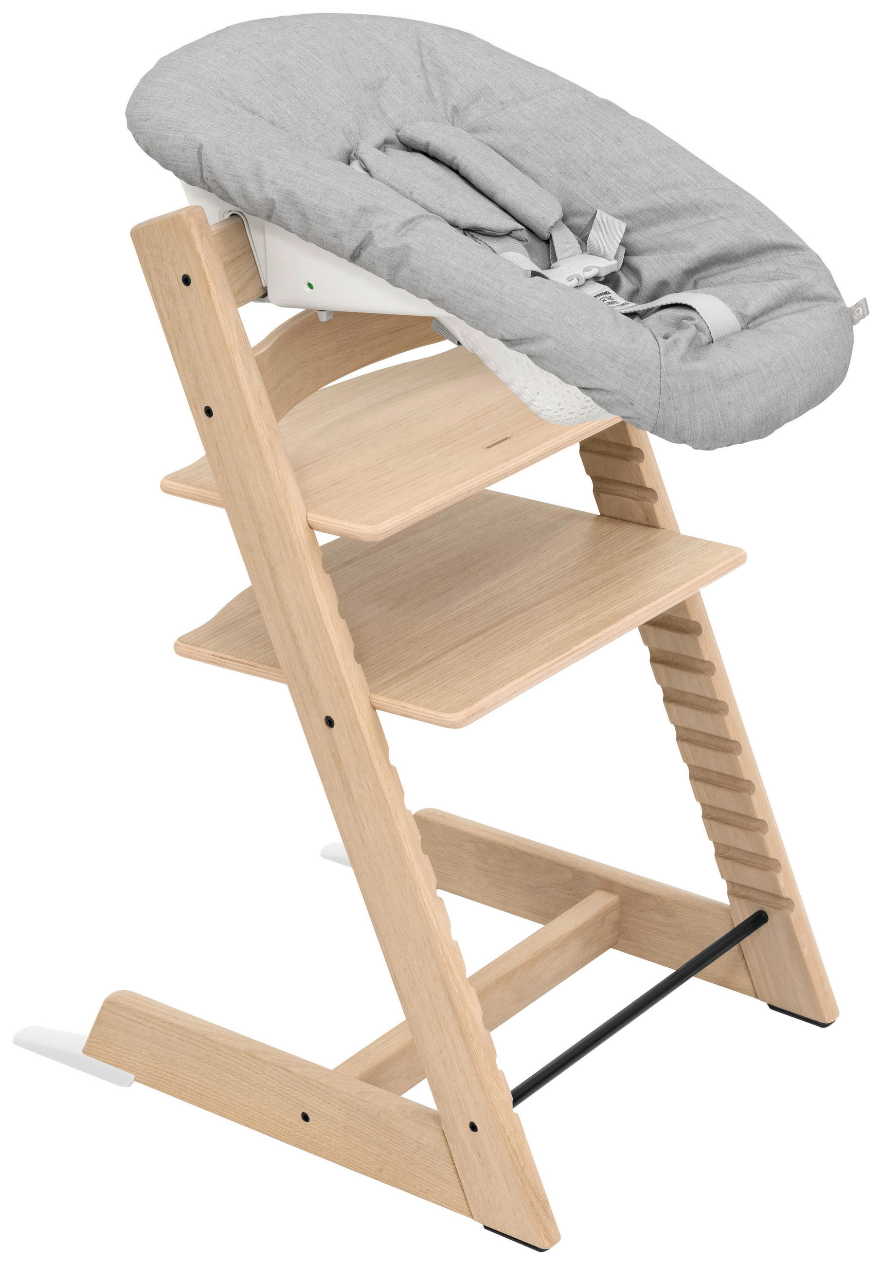 HOCHSTUHL-BABYSCHALE Tripp Trapp Newborn Set  - Grau, LIFESTYLE, Kunststoff/Textil (59/15/27cm) - Stokke