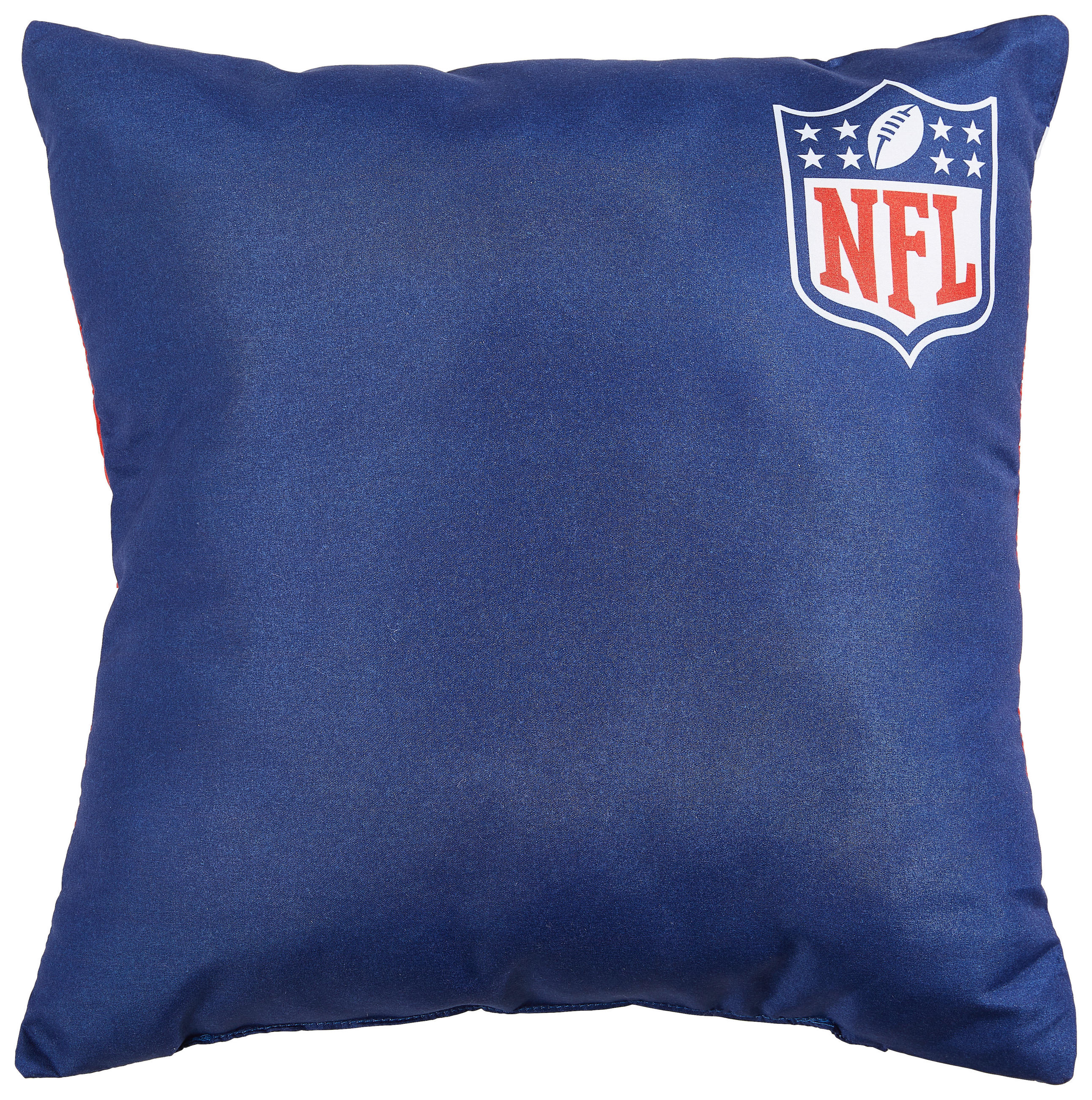 ZIERKISSEN NFL 40/40 cm  - Blau/Rot, Trend, Textil (40/40cm) - Herding