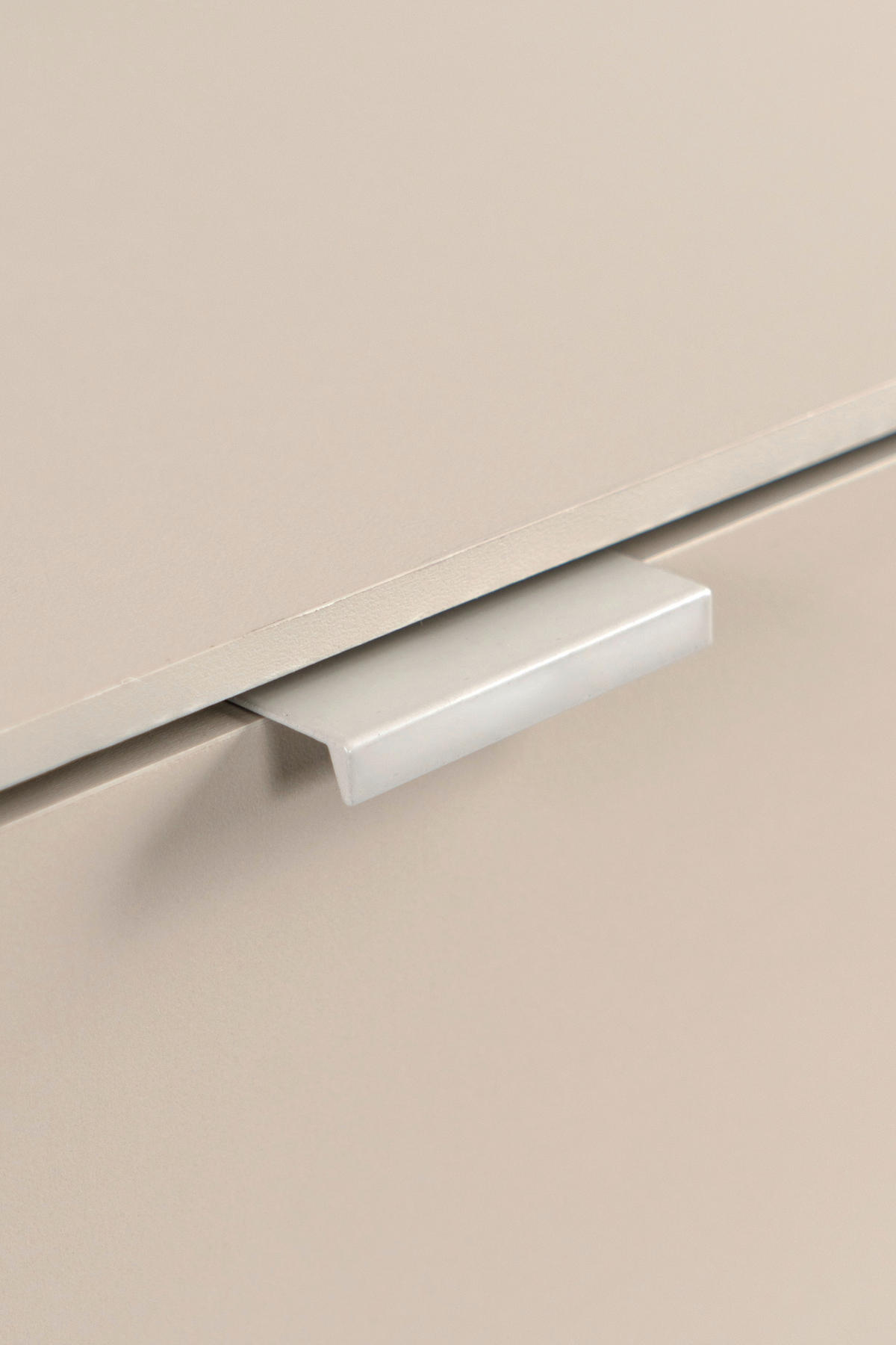 LOWBOARD Sofia  in 160/62/37,5 cm  - Sandfarben, Design, Holzwerkstoff/Kunststoff (160/62/37,5cm) - MID.YOU
