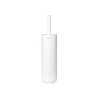 WC GARNITURA SA ČETKOM  bela  metal  - bela, Osnovno, metal/plastika (11/42/9.5cm) - Brabantia