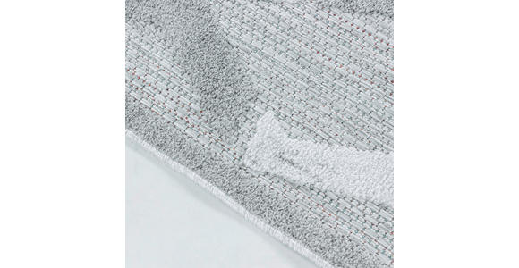 FLACHWEBETEPPICH 140/200 cm Bahama Grau  - Grau, Design, Textil (140/200cm) - Novel