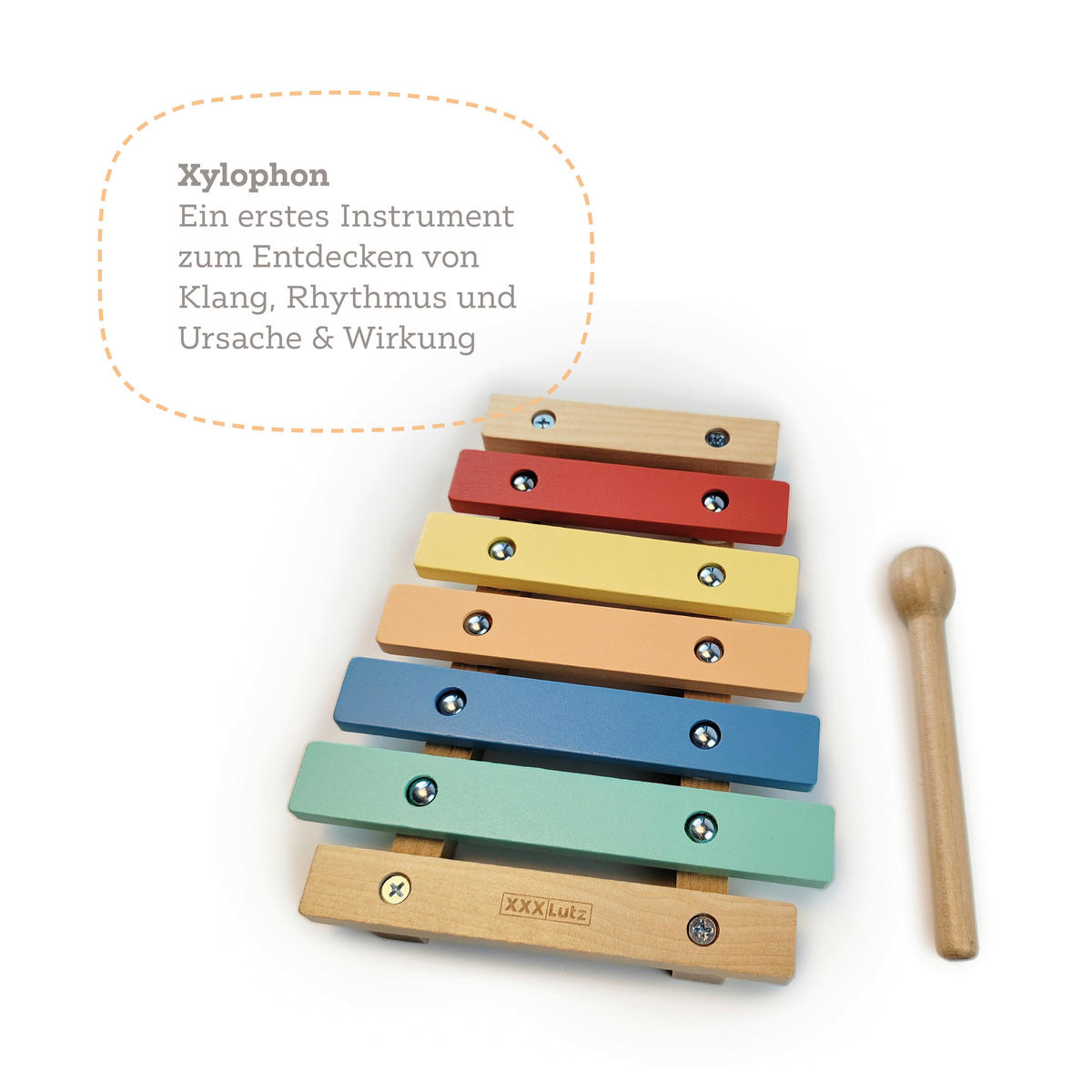 BABYBOX ZEIG WAS DU KANNST - Multicolor/Orange, Basics, Holz/Papier