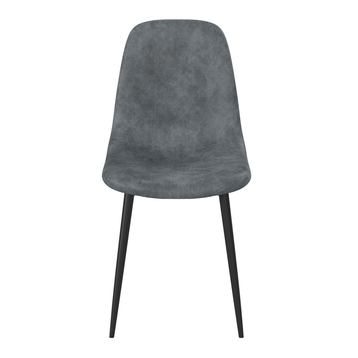 ŽIDLE, šedá - šedá/černá, Design, kov/textil (44/86/53cm) - P & B