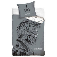 DJEČJA POSTELJINA 140/200 cm  HARRY POTTER  - višebojno, Basics, tekstil (140/200cm) - Harry Potter