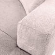 ECKSOFA  in Chenille Rosa  323/178 cm  - Schwarz/Rosa, MODERN, Kunststoff/Textil (323/178cm) - Carryhome