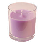 DUFTKERZE Lavendel  - Transparent/Flieder, Basics, Glas (7,2/8cm) - Ambia Home