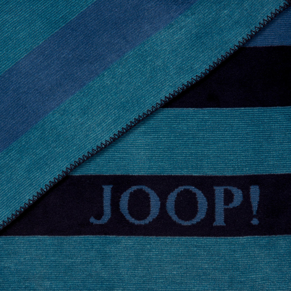 DEKA, bavlna, 150/200 cm - modrá, Design, textil (150/200cm) - Joop!
