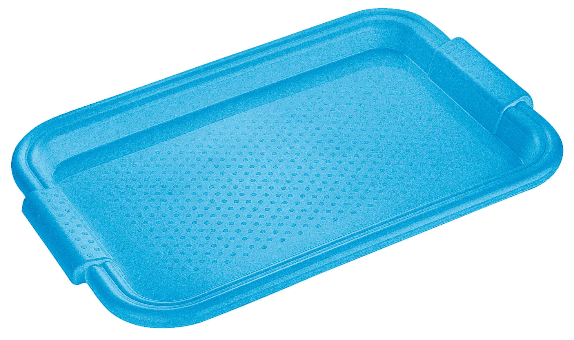 TÁLCA  30/45 cm  - sárga/kék, Basics, műanyag (30/45cm)