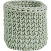 AUFBEWAHRUNGSKÖRBCHEN  18/18 cm    - Grün, Basics, Textil (18/18cm) - Patinio