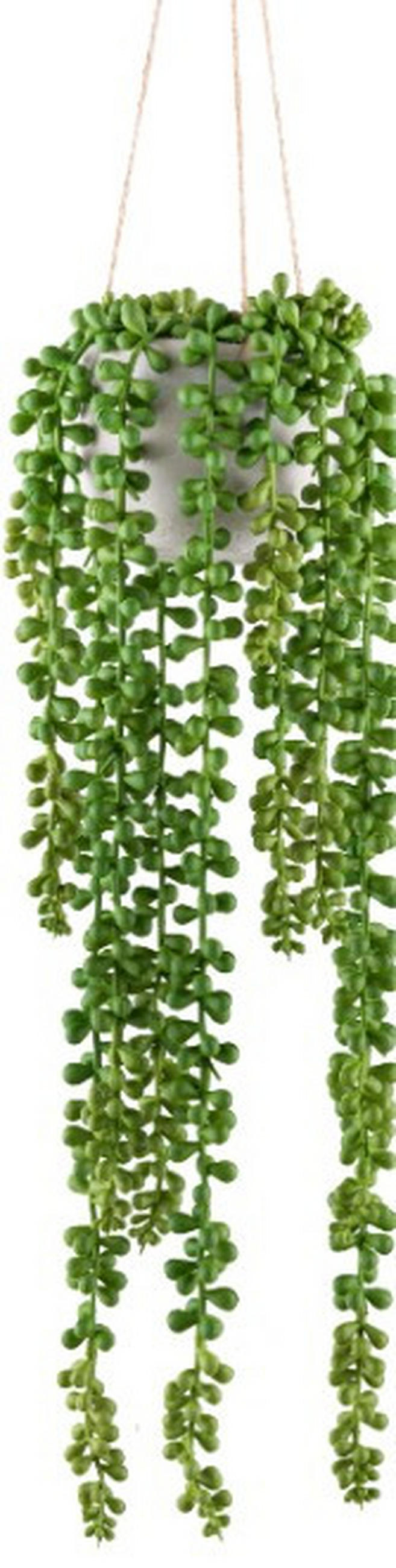 KUNSTPFLANZE 50 cm  - Grau/Grün, Basics, Kunststoff/Stein (50cm)