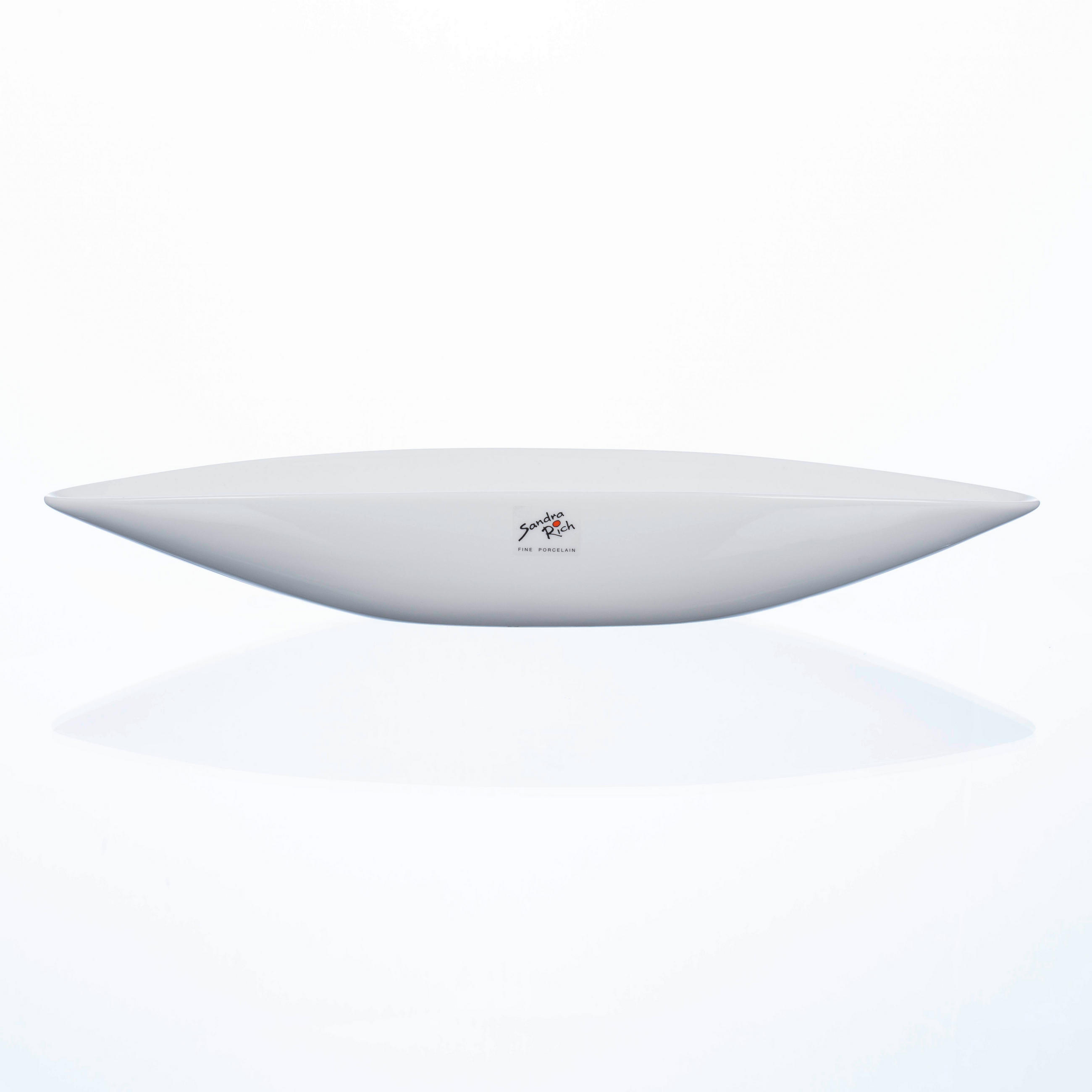 VID SKÅL  40/8/6 cm  - vit, Basics, keramik (40/8/6cm)