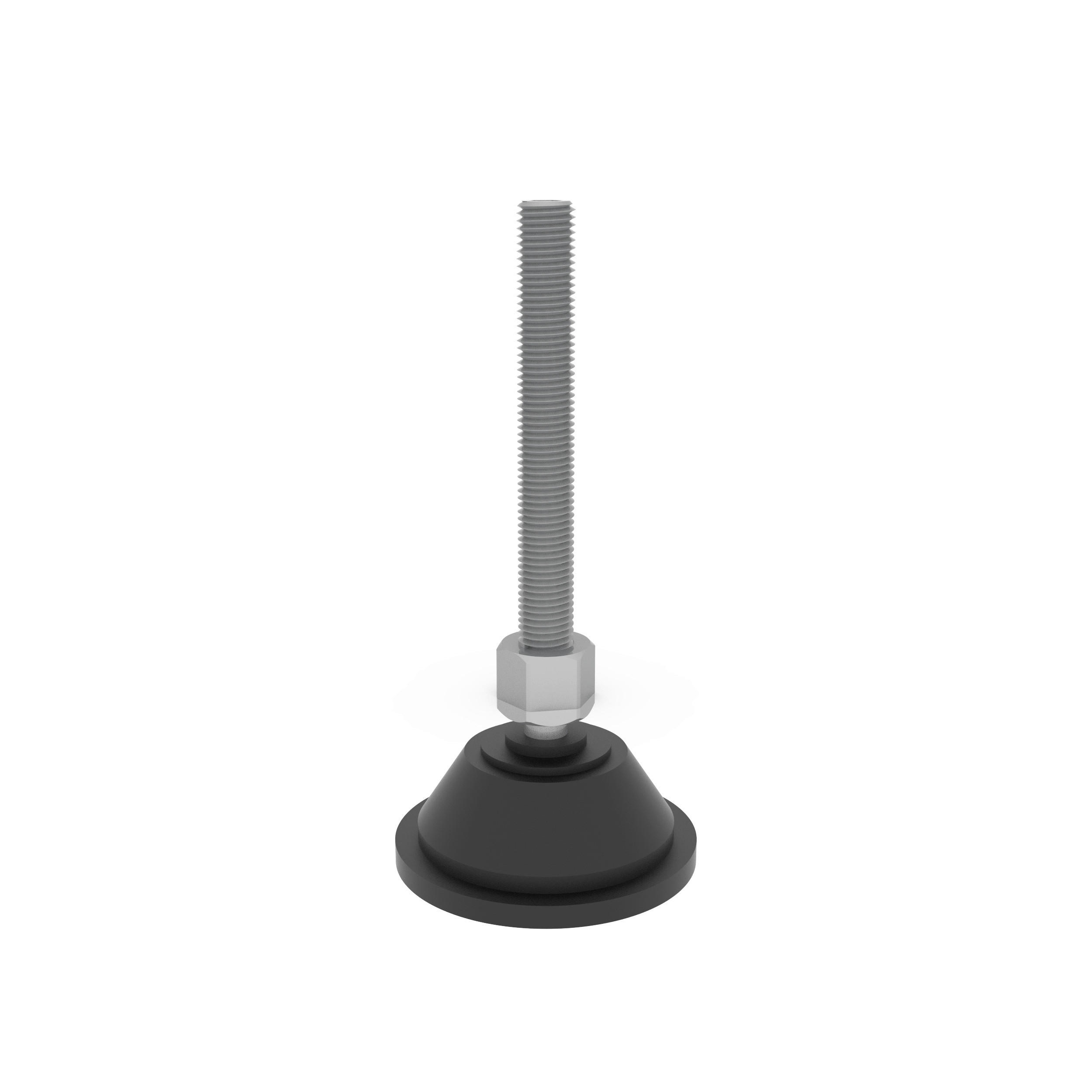 FUSS    - Silberfarben/Schwarz, Basics, Metall (5/12/5cm) - Dieter Knoll