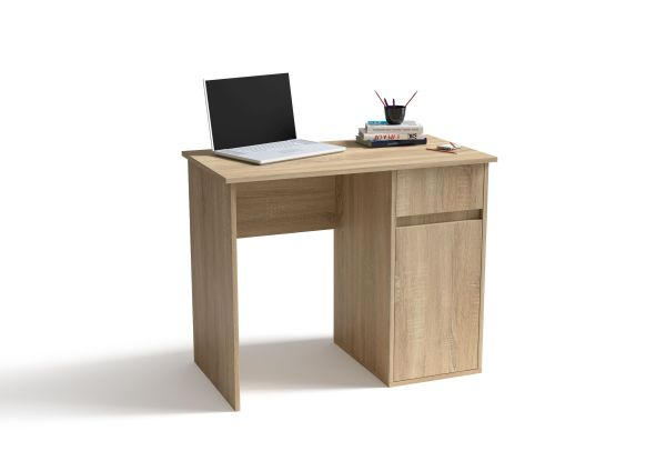 PISAĆI STOL  hrast Sonoma  drvni materijal  - hrast Sonoma, Moderno, drvni materijal (92/75/50cm)