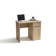 PISAĆI STOL - hrast Sonoma, Moderno, drvni materijal (92/75/50cm)